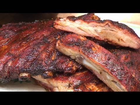 Dry Rubbed Memphis Style Spare Ribs